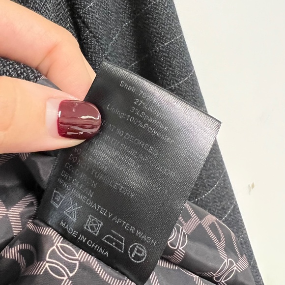 Mos Mosh gray plaid career blazer - Picture 6 of 6